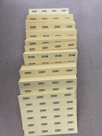 IMG 0177 416x555 - Auction Tickets 10,000 sheets numbered 25,001-35,000 -  just $349